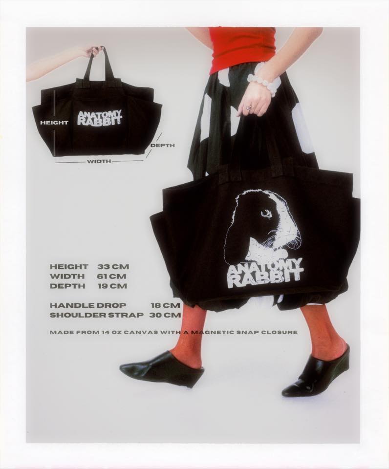 Anatomy Rabbit (Tote Bag)