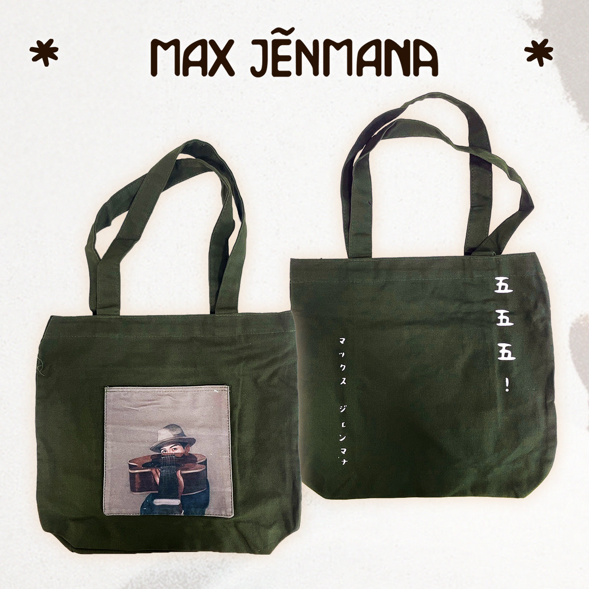 Max Jenmana - 555! Tote Bag