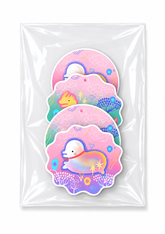 Papanin K - Marshmallow Sticker