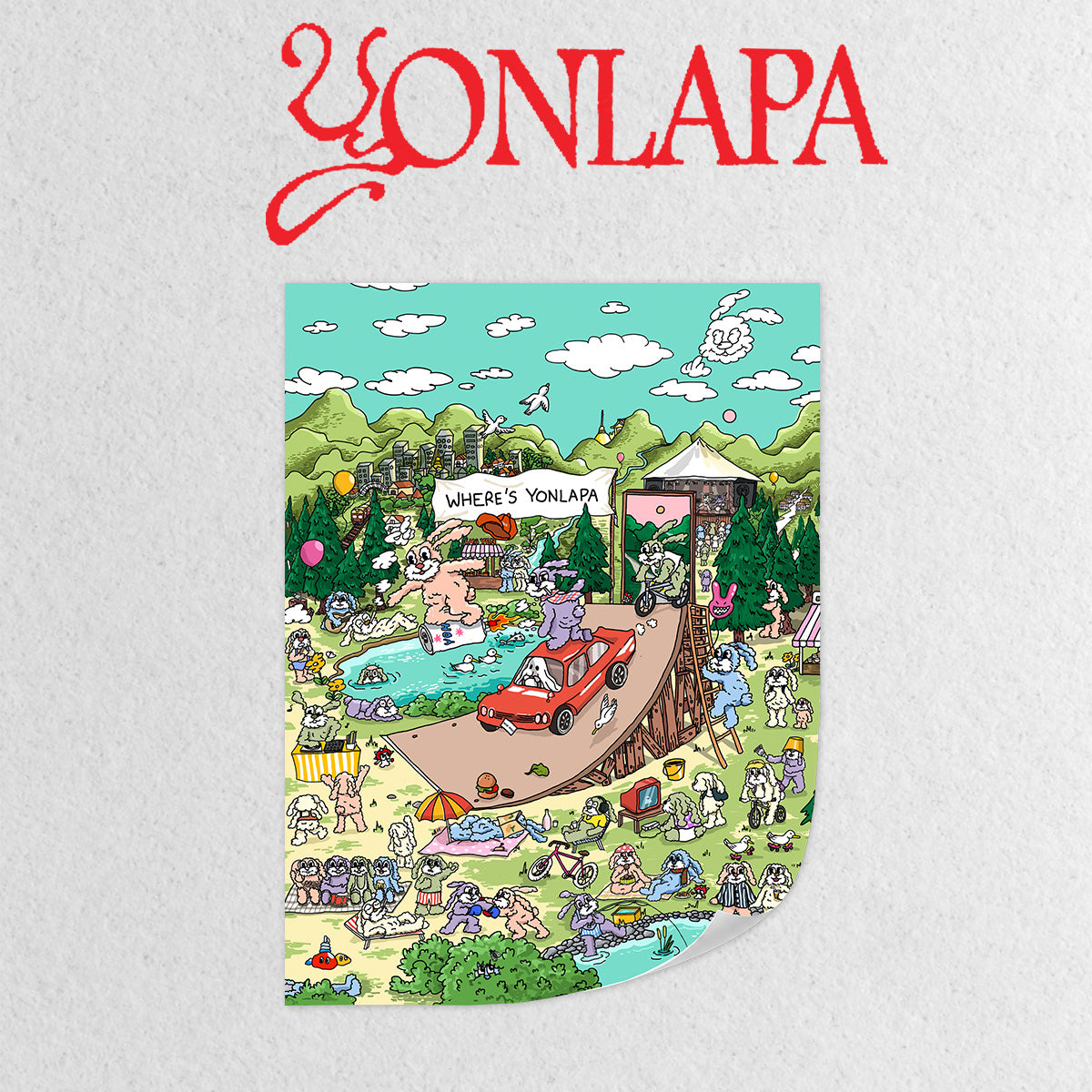 YONLAPA – Where is YONLAPA? Poster