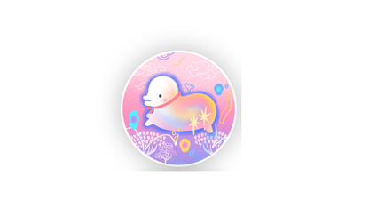 Papanin K - Marshmallow Sticker