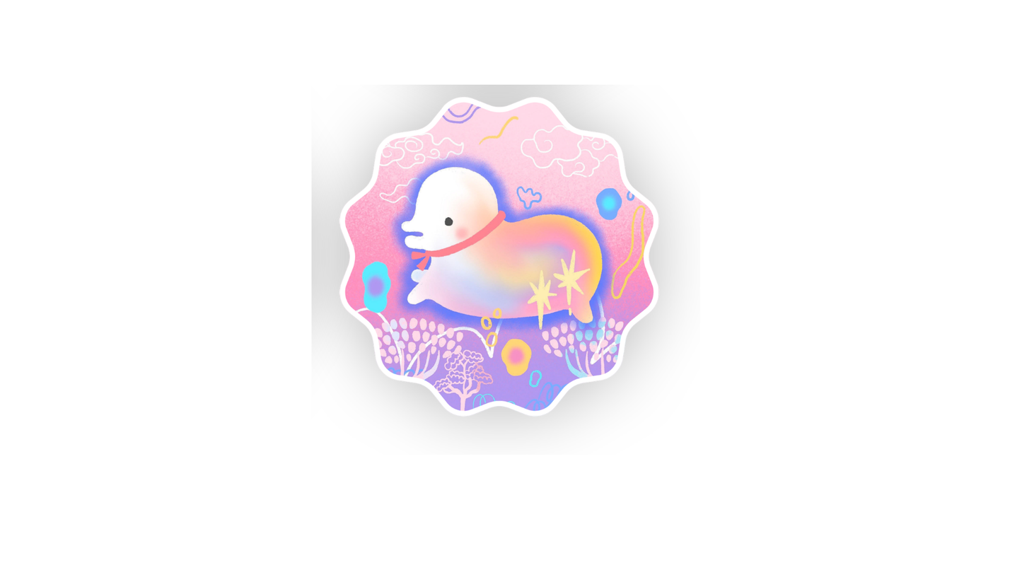 Papanin K - Marshmallow Sticker