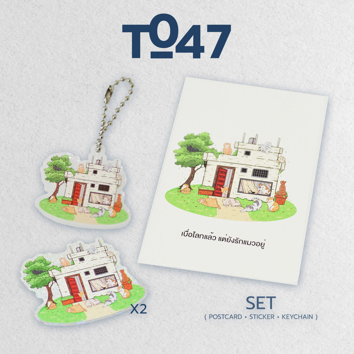 ชุดเสื้อ T_047 Cat T-shirt 2026