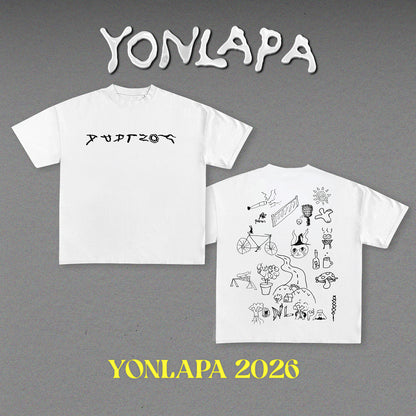 โยนลาปา - 2026 (เสื้อยืด) สีขาว