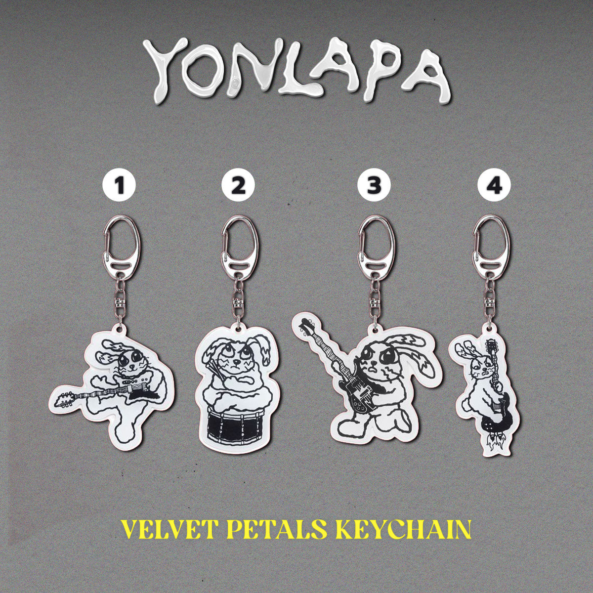 Yonlapa – Velvet Petals (Keychain)